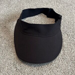 Lululemon Athletica Fast Pace Run Black Performance Visor